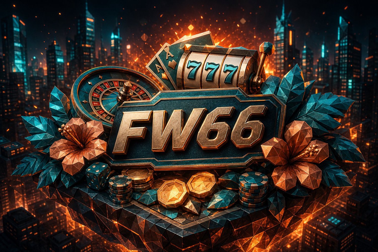 Tampilan profil pengguna FW66 dengan status level VIP dan keistimewaan bulanan
